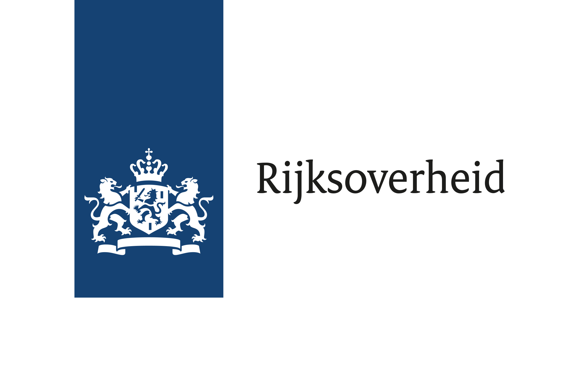Het logo van de Rijksoverheid